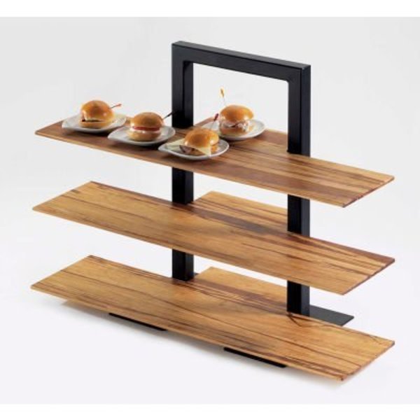 Cal-Mil Midnight 3 Tier Full Frame Riser 18-1/4